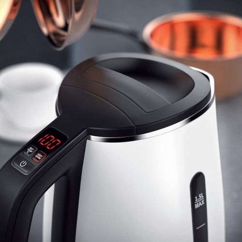 RAF Electric Kettle,Stainless Steel Electric Kettle Cordless Tea Kettle Electric 2L 1500-2000W Fast Boiling Boil-Dry Protection Bpa-Free Keep Warm Function Energy Efficient,Blue,One Size Practical
