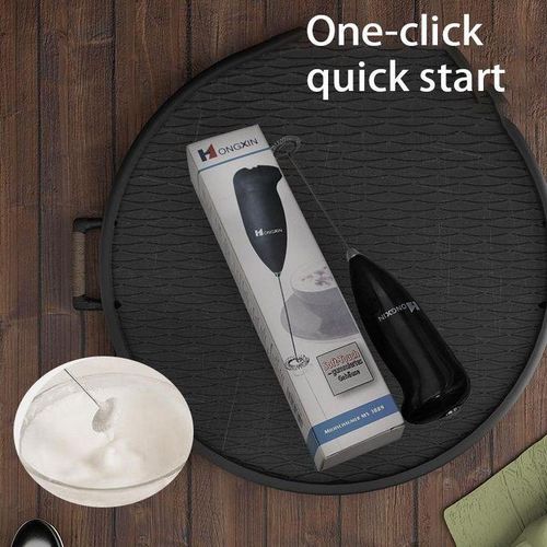 OIPETLUCK Hand-held Egg Mixer Egg Whisk Milk Foamer Frother