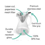 Glass Pour Over - 800 Ml