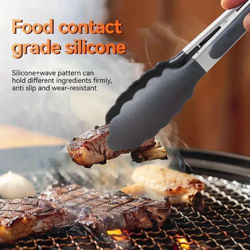 12 PCS Kitchen Cooking Utensils Set, Non Stick Silicone Utensil Set 446°F Heat Resistant, Wooden Handle Silicone Cookware Set