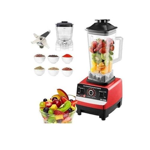 Happy Home 2L Commercial Blender – 4500W High Performance with Grinder Jar