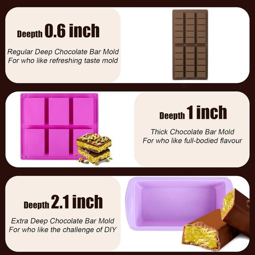 Chocolate Bar Mold Deep