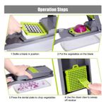 16 in 1 Multifunctional Vegetable Cutter Vegetable Chopper Mandoline Slicer Vegetable Slicer Grater Set