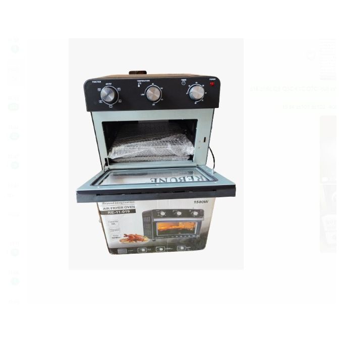 Rebune Air Fryer Oven, 22L With Rotisserie Function