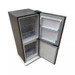 Vision Plus VPFR140NC, 140L Double Door Bottom Freezer Fridge - Inox