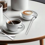 Pureliving 6PCS Stainless Steel Coffee Spoons Set