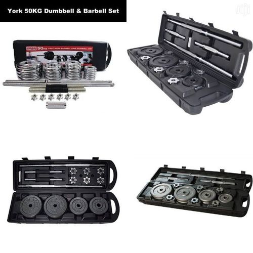 50kgs Set Dumbbells/barbell With A Portable Case