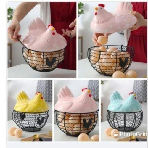 18-25 egg Metal wire egg basket