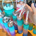 4Pcs Set Sports Water Bottle Sports Outdoor