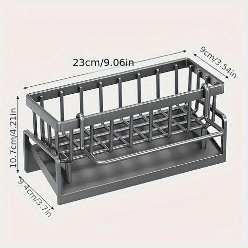 Kitchen Sink Drain Rack  Dishcloth Towel Rack Filter Basket