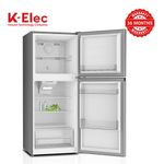 K-Elec Compact 247-Litres Top Mount Frost Free Double Door Refrigerator With Ice Cube Tray Model - KR40-TM-NFC-KBI-Black(36Months Warranty)+ Free Fridge Guard