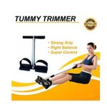Tummy Trimmer+ ABS ROLLER With Small Mat + Skipping Rope-(all Three Items)Tummy Trimmer Portable Belly Slimming Foot Pedal Abdomen Leg Exerciser Elastic Sit Up Abdomen Gym