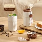 Smart temperature display insulated coffee cup