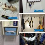 10pcs Refrigerator Magnetics ,15x5mm With 5mm Hole