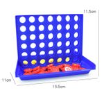 Arsuxeo Connect 4 In A Line Board Game Family Board Game Toys Children Thinking Training Puzzle Toys Mini Chess Kids Toys