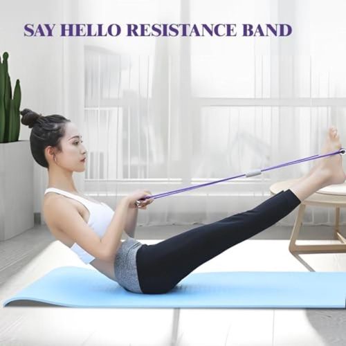 2 Pcs Resistance Band - Full Body Workout for Home &amp; Gym