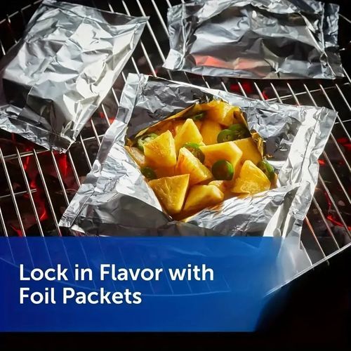 2pcs Food Grade Tin Foil For Air Fryer/oven (20m*30cm)