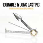 Stainless Steel 3 in 1 Pipe Tool Cleaner - Pipe Reamer Tamper Pokers Tool