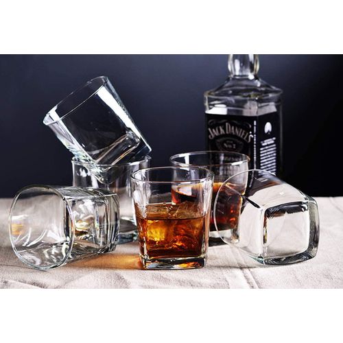 Nice One Set of 6pcs 280ML High Quality Glass Whiskey Glass Glassware Cup 309C