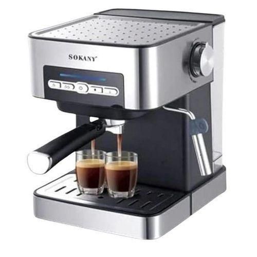 Sokany Espresso Coffee maker Machine, Espresso Machine, Espresso Maker 850W, Semi Automatic Espresso Machine, Barista Coffee Machine with Steam Pump, Cappuccino Latte Machine
