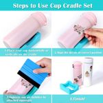 Silicone Cup Cradle For Tumblers,  Silicone Anti-Slip Tumbler Holder