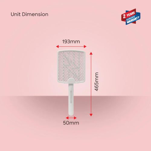 Sanford Mosquito Bat Foldable Rechargeable 2in1 3500V SF640MK (2YR WRTY)