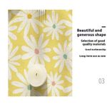 188*33cm floral print rectangular tablecloth suitable for family dining