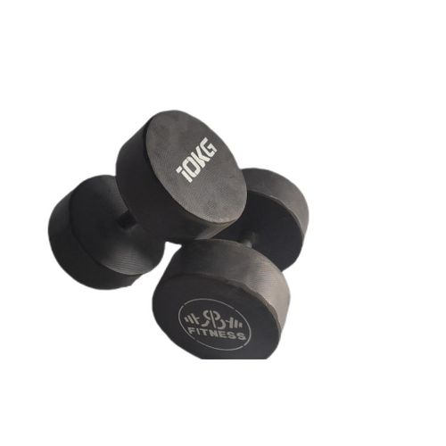 10kg dumbbells ( rubber coated)