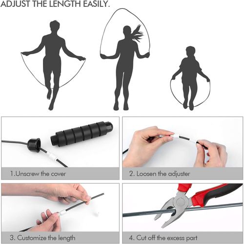 Jump Rope, Adjustable Jump Ropes