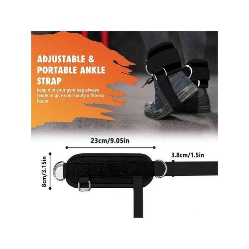 Strap Women And Men, Adjustable Gym Straps Kickbacks, Glute Workouts, Leg Extensions, Curls, Booty