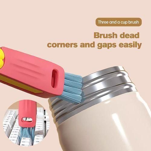 Flushrenic Cleaning Brush,3pc Wire Cleaning Brush Set,3 In 1 Cup Lid Cleaning Brush 3 Pcs