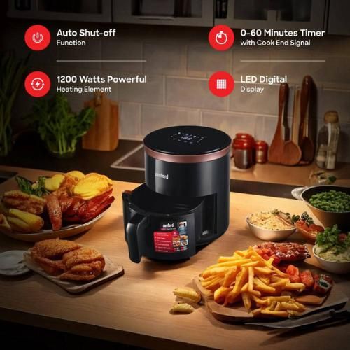 Sanford Air Fryer Digital 4L SF2455AF (2YR WRTY)