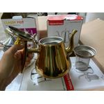YUE KE Stainless Steel Tea Pot with Infusion Set, Very Suitable for ADT Flowers, Stove Coffee Pot, Safe- 2L