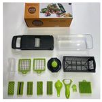 16 in 1 Multifunctional Vegetable Cutter Vegetable Chopper Mandoline Slicer Vegetable Slicer Grater Set