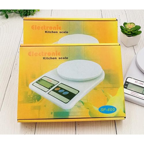 Digital Food Scale 10kg, High Precision 1g Accuracy Kitchen Scale with LCD Display for Cooking and Baking