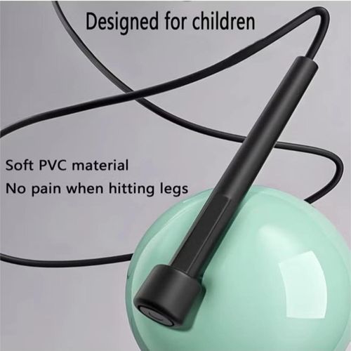 ShebSheb 2 Pack Jump Rope for Fitness, Speed Rope Skipping Rope for Men, Kids and Women, Jumping Rope for Workout, Tangle-Free PVC Long Jump Rope Set, Adjustable Exercise Jumping Rope for Adult