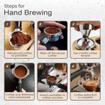 Flushrenic Coffee tools,Coffee Tamper 51mm, Espresso Tamper,Stainless Steel Coffee Tamper,Premium Coffee Press Tool ,Espresso Accessories for Barista,Ground Coffee Hand Tamper for Espresso Machine