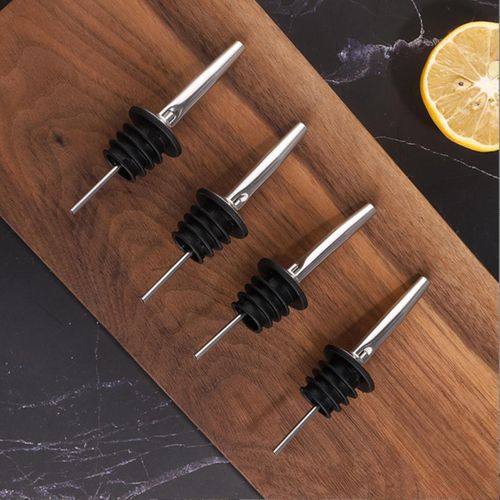 12 Pack Stainless Steel Wine Pour Spouts For Liquor Bottles