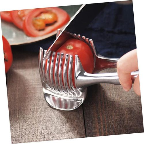 Aluminum Alloy and ABS Slicers for Fruits, Lemon Cutter, Tomato Slicer, Lemon Cutter (2 Pack)