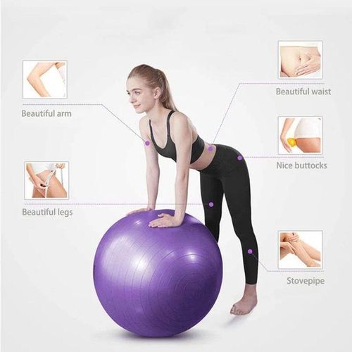 75CM Premium  GYM Yoga Ball + Free Pump