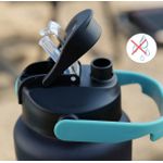 3 Pcs Motivational Sports Bottle,2000ml/800ml/300ml, BPA-Free Sports Bottle
