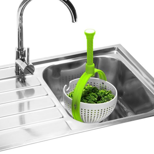 Salad Spin Dryer Kitchen Vegetable Washer Centrifugal Drain Basket