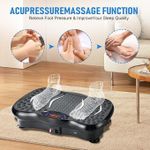 Vibration Plate Exercise Machine – Whole Body Fitness Platform for Weight Loss, Recovery &amp; Circulation,Home Workout Trainer with LED Display &amp; Remote -150kg