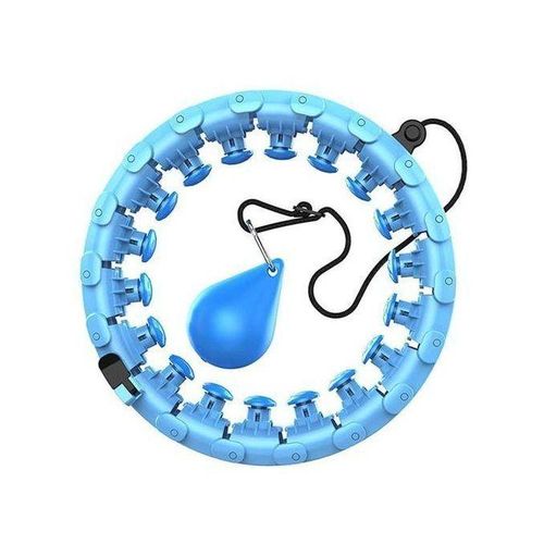 Weighted Hulla Hoop For Adults Weight Loss Infinity Hoop Plus Size 24 Detachable Knots 2 In 1 Abdomen Fitness Massage Smart Hula Hoops Hoola Hoop