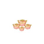 Signature 4 Pcs Pearl Platina Hotpots  (700/1000/1500/2500ml)