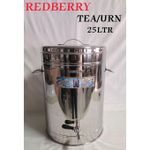Redberry 10Ltr Double Wall Insulated Stainless Steel Tea Urn for Home, Events, Restaurants Use