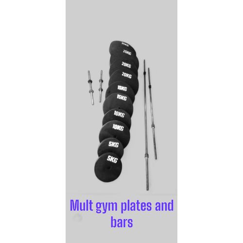 Gym benches ,weights and bars