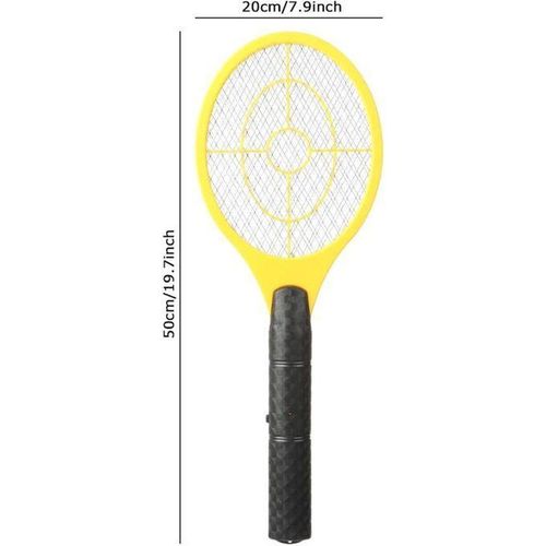 Electric Mosquito Swatter Racket Bat - Rechargeable Fly Killer