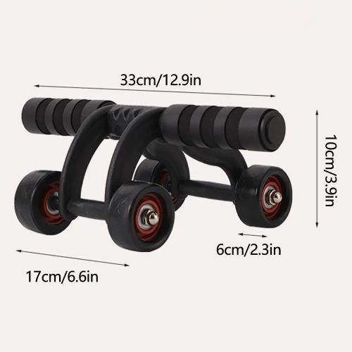 4 Wheel Abdominal Wheel Gym Belly Whee For Fitness