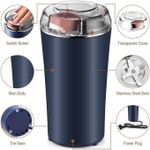 TIMBUTUS  Electric Spice &amp; Coffee Grinder with 8-Blade, One-Touch Operation
